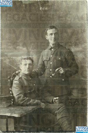 ID1046 - Artefact relating to - Rfl. James Morrison, Stretcher - Bearer, 8th Battalion Royal Irish Rifles 