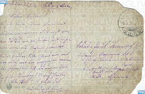 ID1068 - Artefact relating to - Rfl. James Morrison, Stretcher - Bearer, 8th Battalion Royal Irish Rifles 