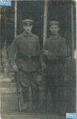 ID1071 - Artefact relating to - Rfl. James Morrison, Stretcher - Bearer, 8th Battalion Royal Irish Rifles 