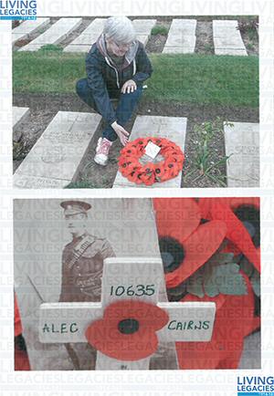 ID1102 - Artefacts relating to - Pte Alex Cairns, 4th Battalion Canadian Infantry
