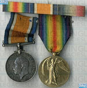 ID1149 - Artefacts relating to - Pte David Shields, RASC Royal Army Service Corp.